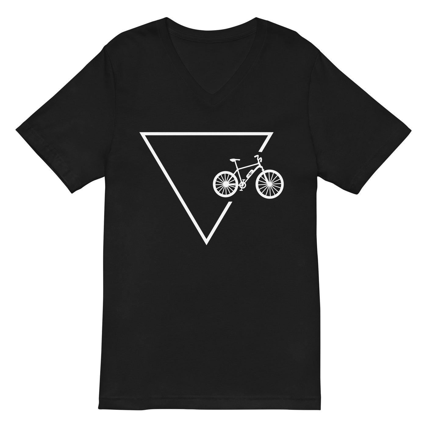 Dreieck 1 und Ebike - Herren V-Neck Shirt e-bike xxx yyy zzz 2XL