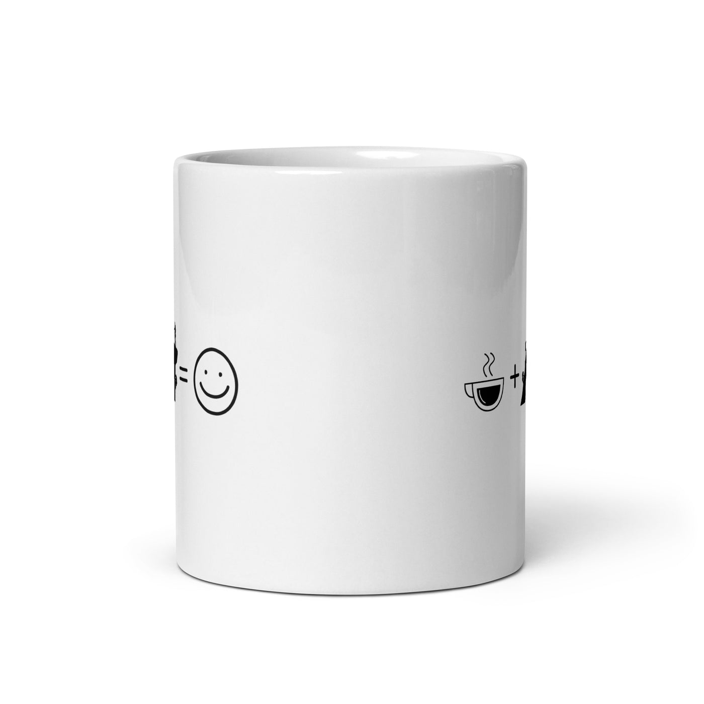 Coffee Smile Face And Climbing - Tasse klettern