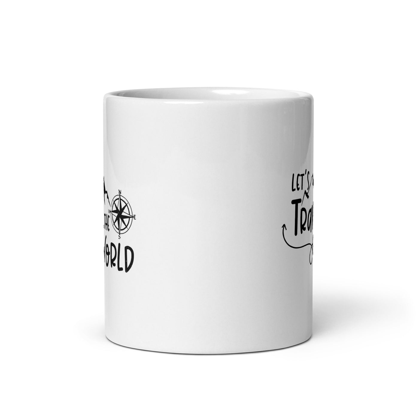 Lets Travel The World - Tasse camping