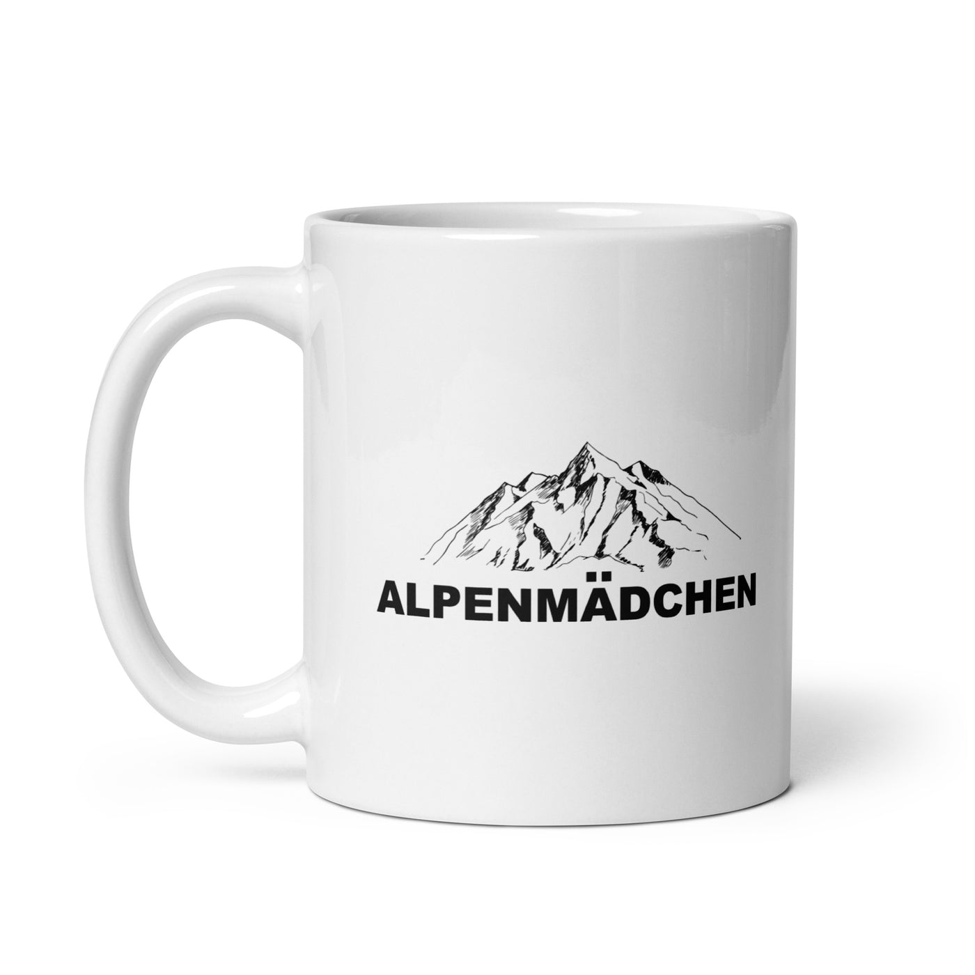 Alpenmadchen (10) - Tasse berge 11oz