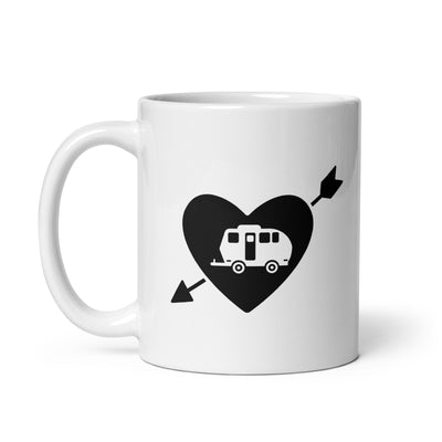 Arrow Heart And Camping 2 - Tasse camping 11oz