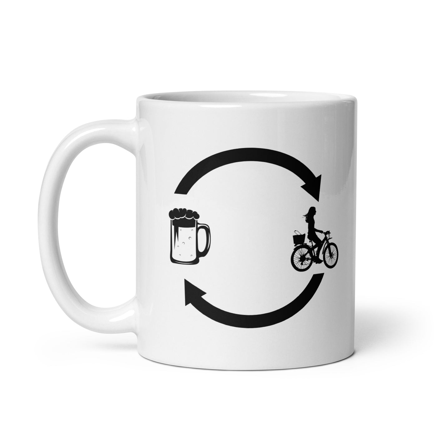 Beer Loading Arrows And Cycling 2 - Tasse fahrrad 11oz