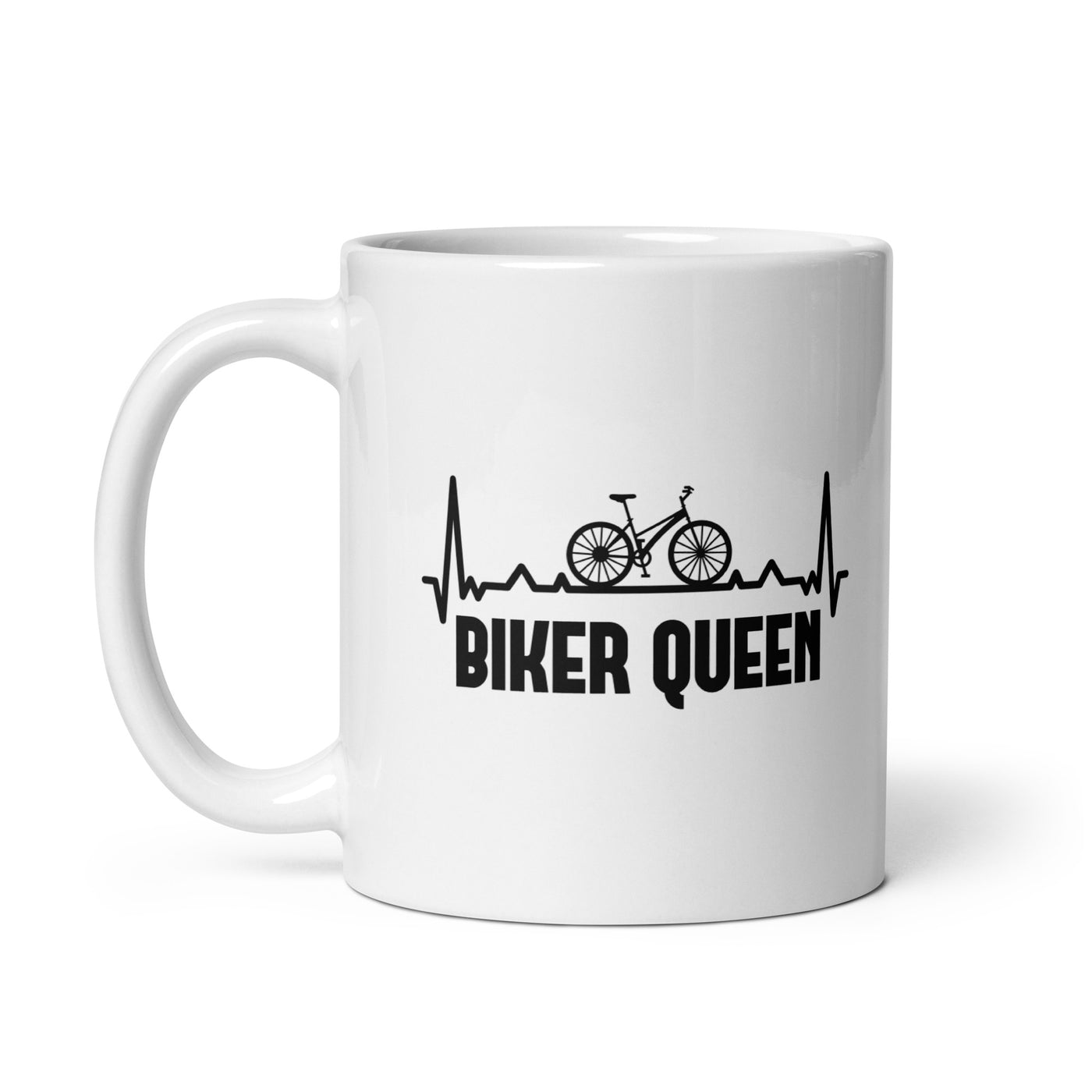 Biker Queen 1 - Tasse fahrrad 11oz