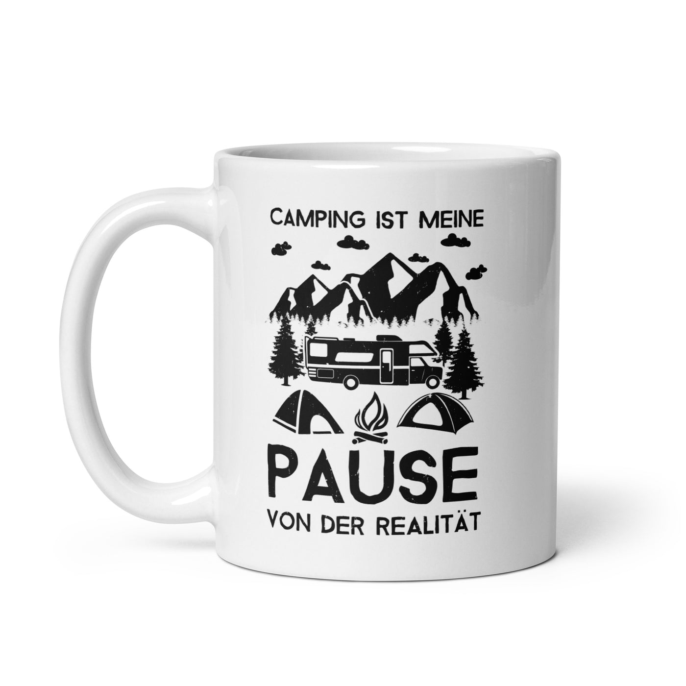 Camping - Pause Von Der Realität - Tasse camping 11oz