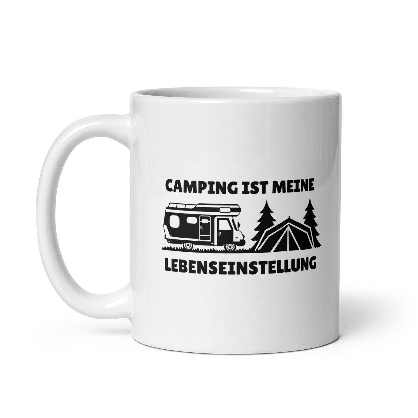 Camping Ist Meine Lebenseinstellung - Tasse camping 11oz