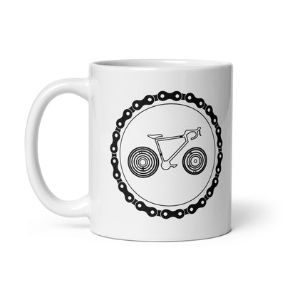 Chain Circle - Cycling - Tasse fahrrad 11oz