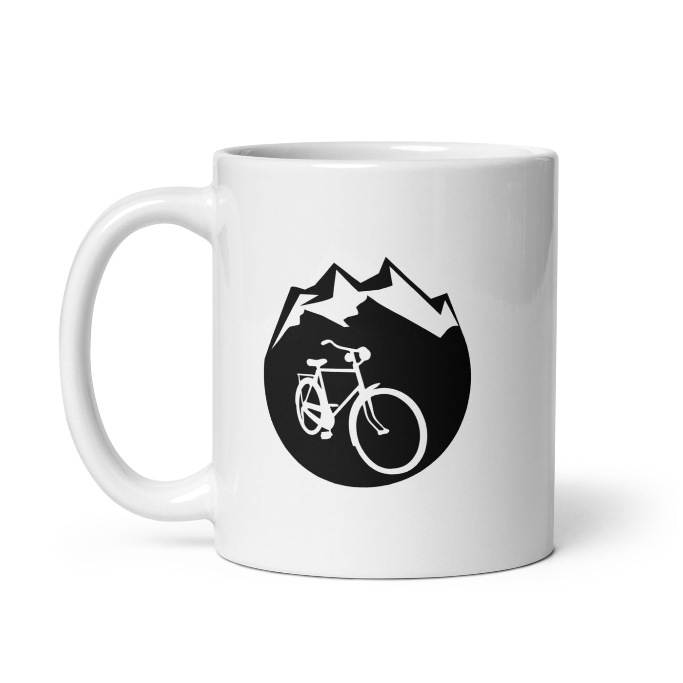 Circle - Mountain - Cycling - Tasse fahrrad 11oz