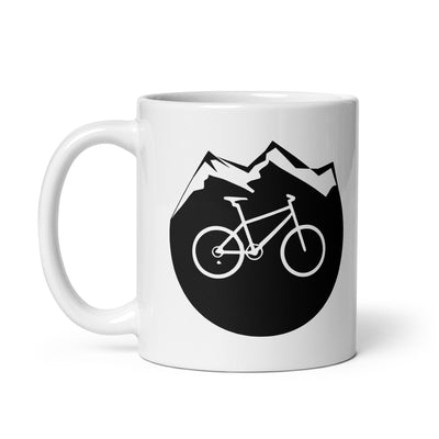 Circle - Mountain - Cycling - Tasse fahrrad 11oz