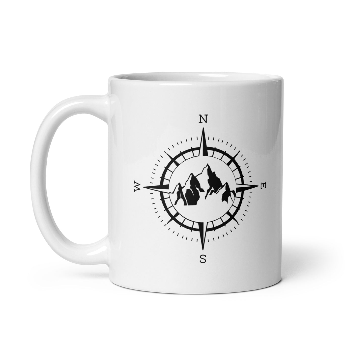 Compass And Mountain - Tasse berge 11oz