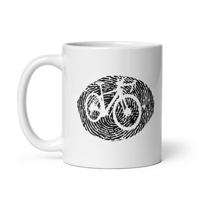 Fingerprint - Cycling - Tasse fahrrad 11oz