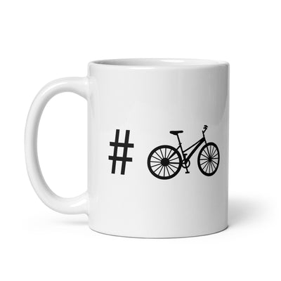 Hashtag - Cycling - Tasse fahrrad 11oz
