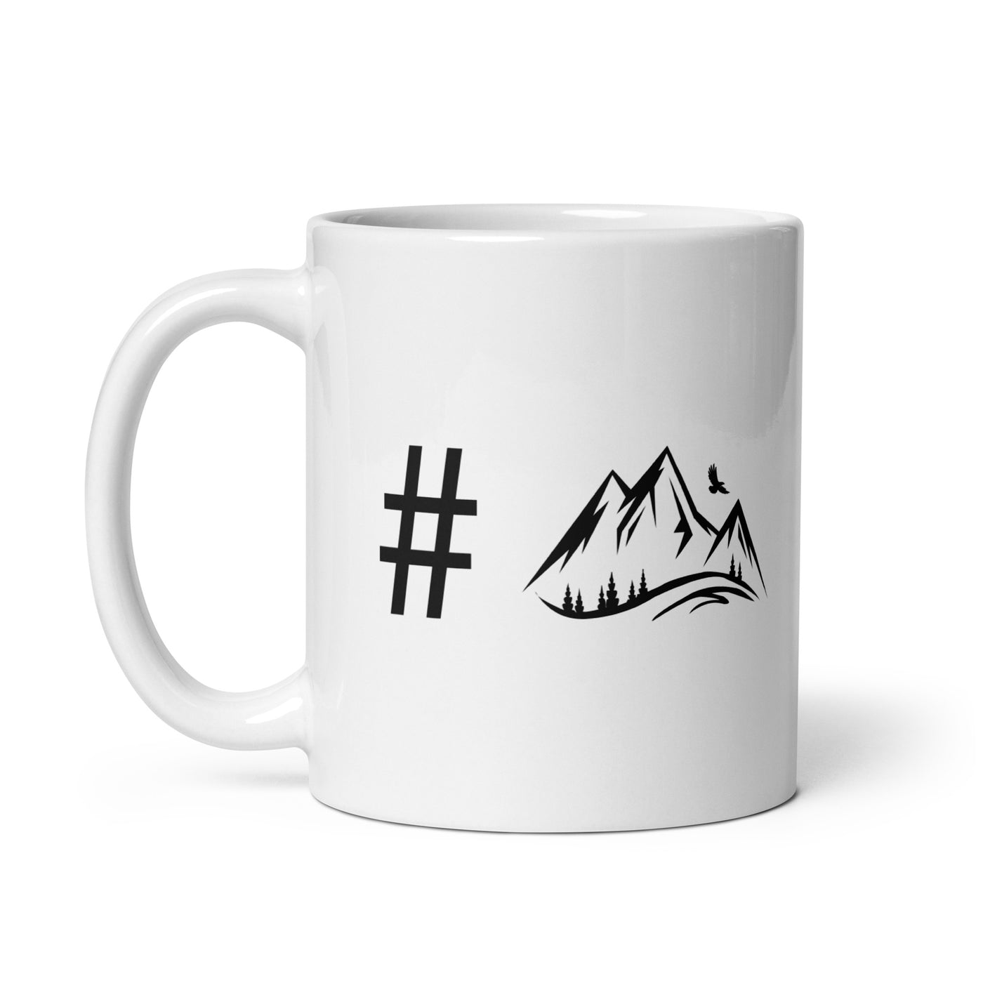 Hashtag - Mountain - Tasse berge 11oz