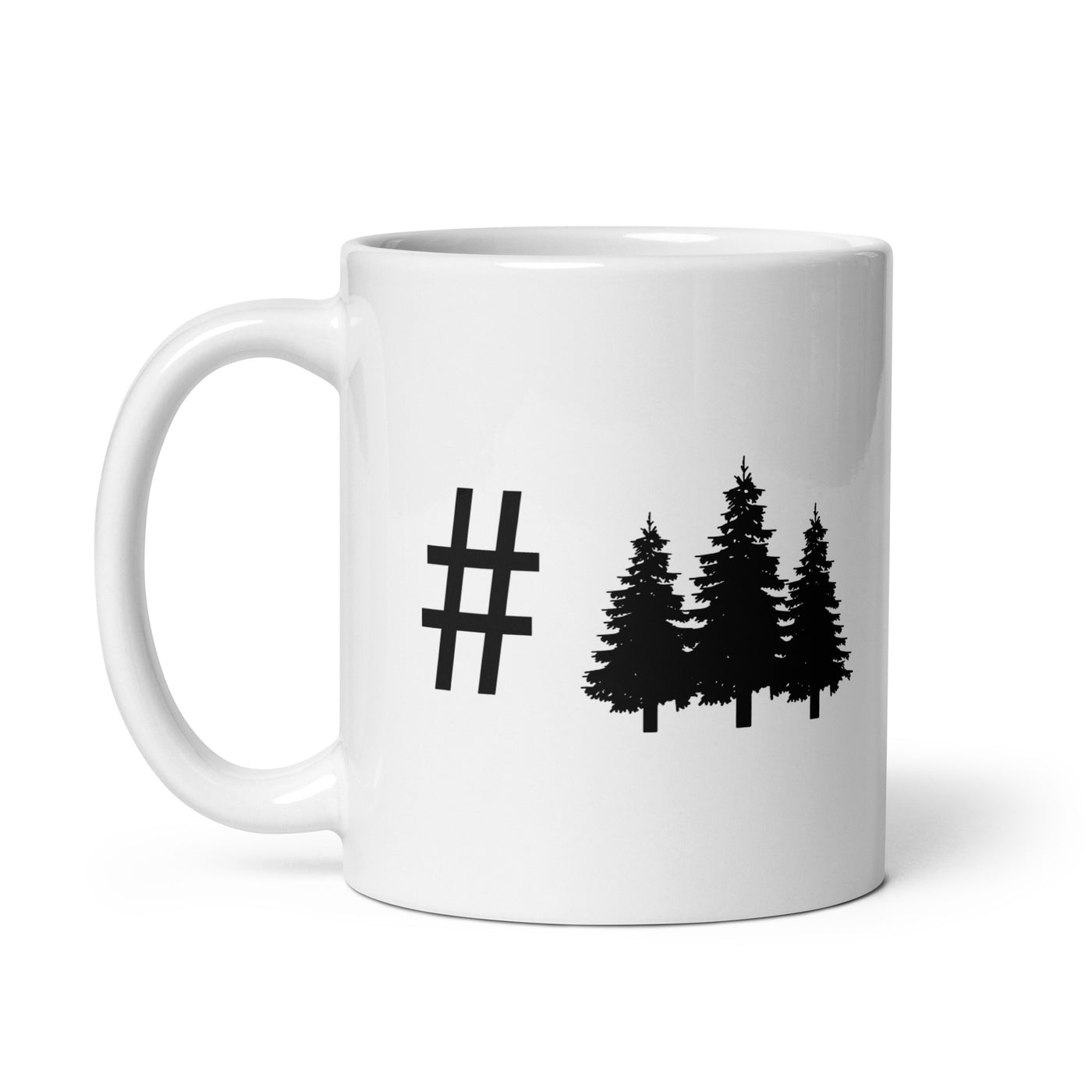 Hashtag - Trees - Tasse camping 11oz