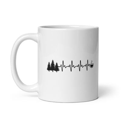 Heartbeat Coffee And Trees - Tasse camping 11oz