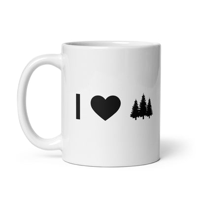I Heart And Trees - Tasse camping 11oz