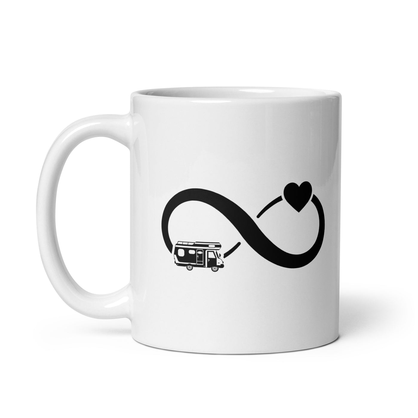 Infinity Heart And Camping - Tasse camping 11oz