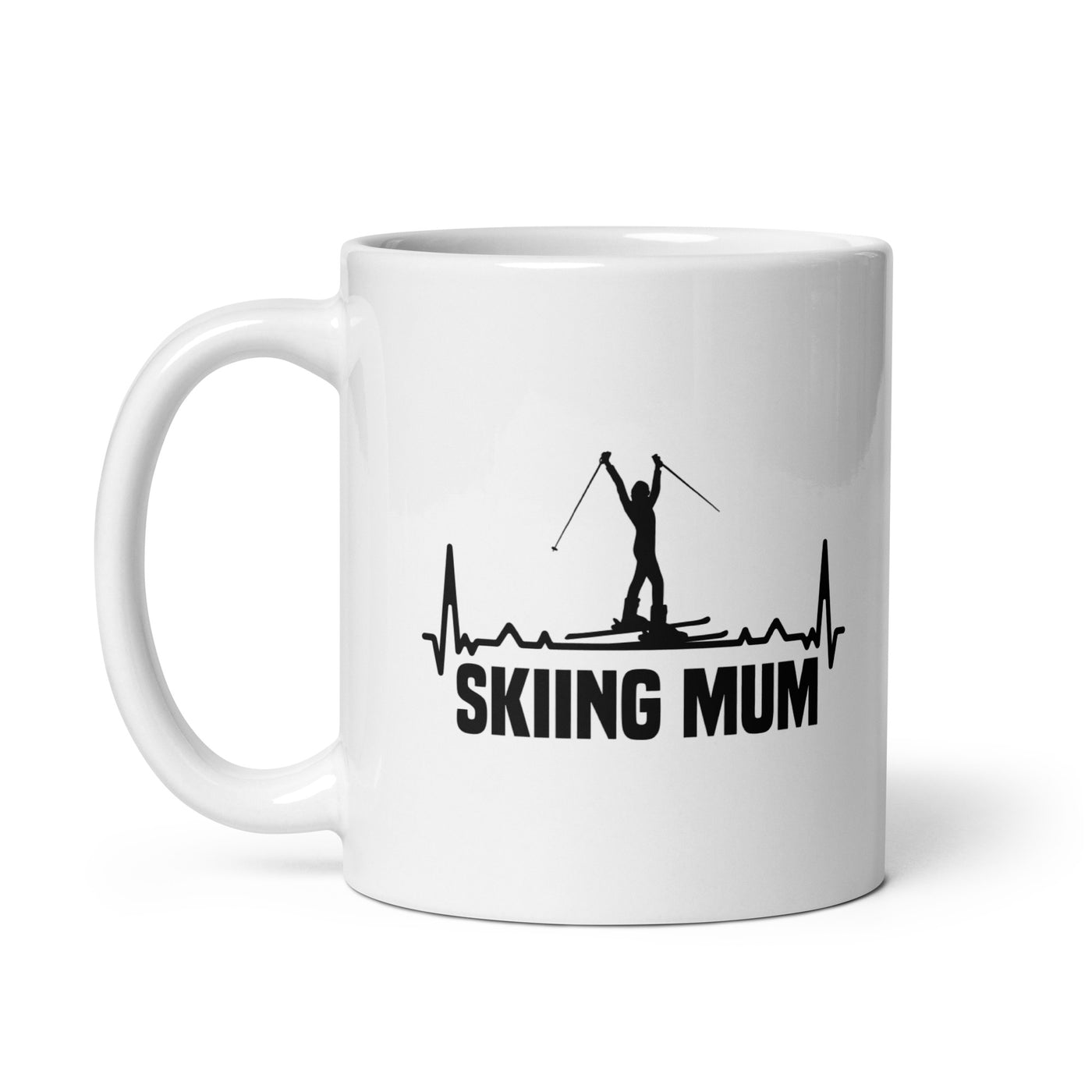 Skiing Mum 1 - Tasse ski 11oz