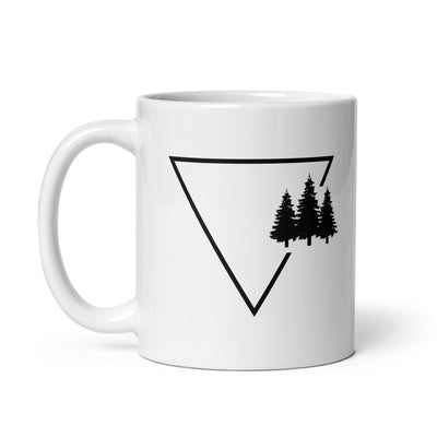Triangle 1 And Trees - Tasse camping 11oz