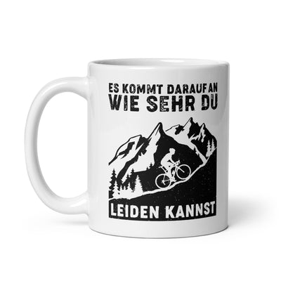 Wie Sehr Du Leiden Kannst - Tasse fahrrad mountainbike 11oz
