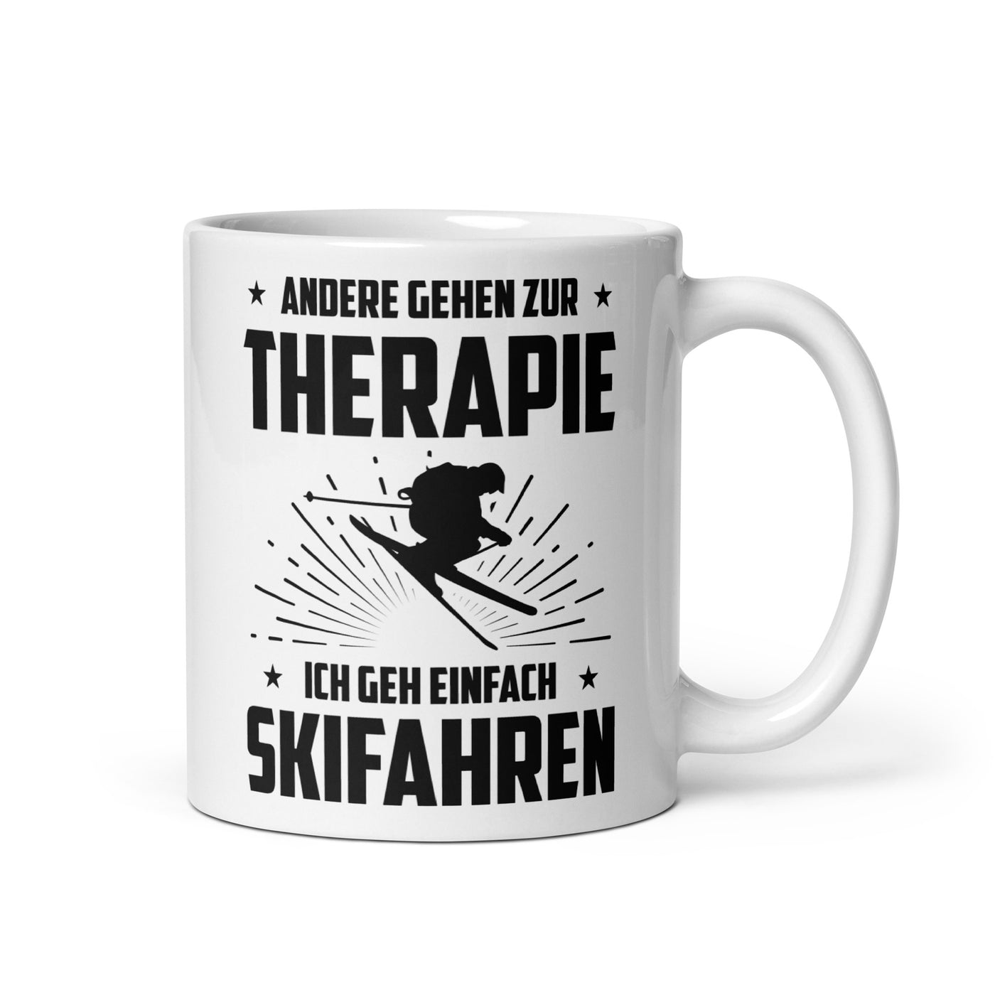 Andere Gehen Zur Therapie Ich Gen Einfach Skifahren - Tasse ski