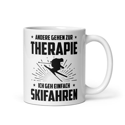 Andere Gehen Zur Therapie Ich Gen Einfach Skifahren - Tasse ski