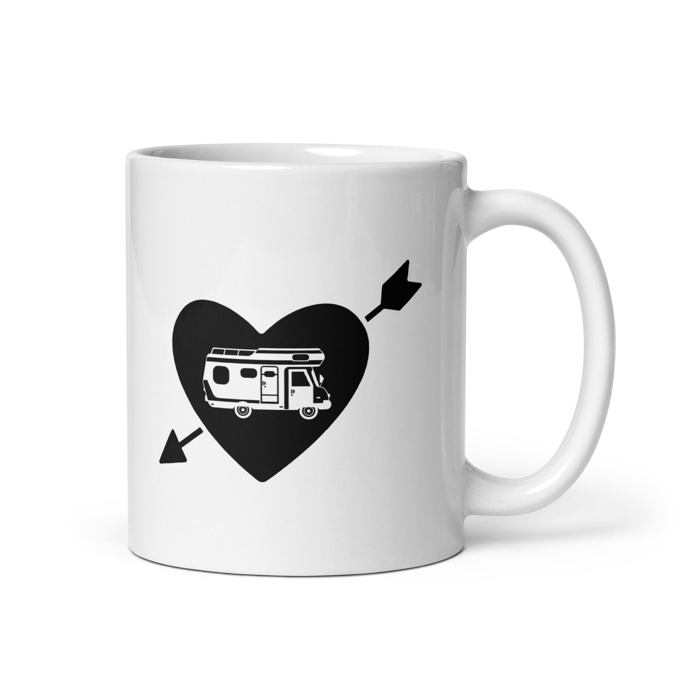 Arrow Heart And Camping - Tasse camping