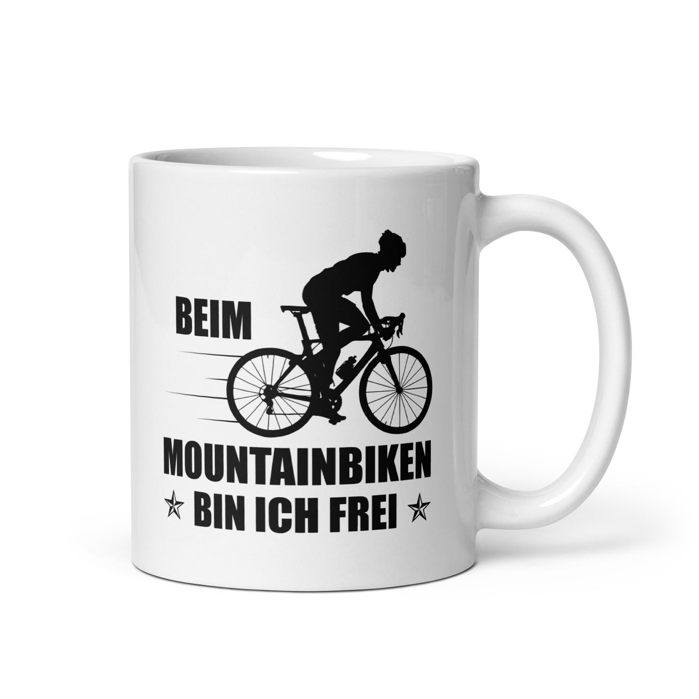 Beim Mountainbiken Bin Ich Frei 2 - Tasse fahrrad