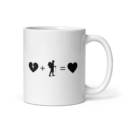 Broken Heart Heart And Hiking - Tasse wandern