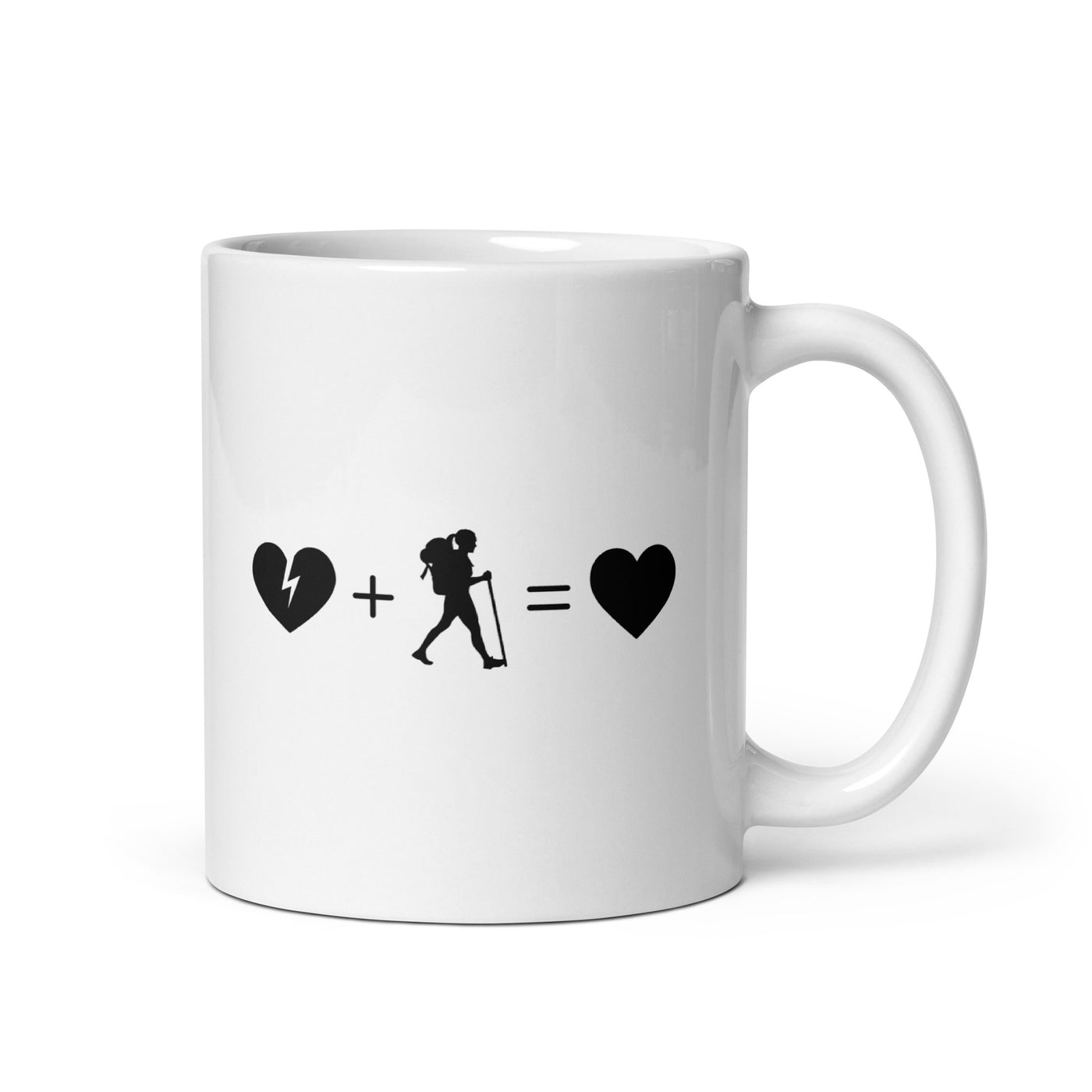 Broken Heart Heart And Hiking 1 - Tasse wandern