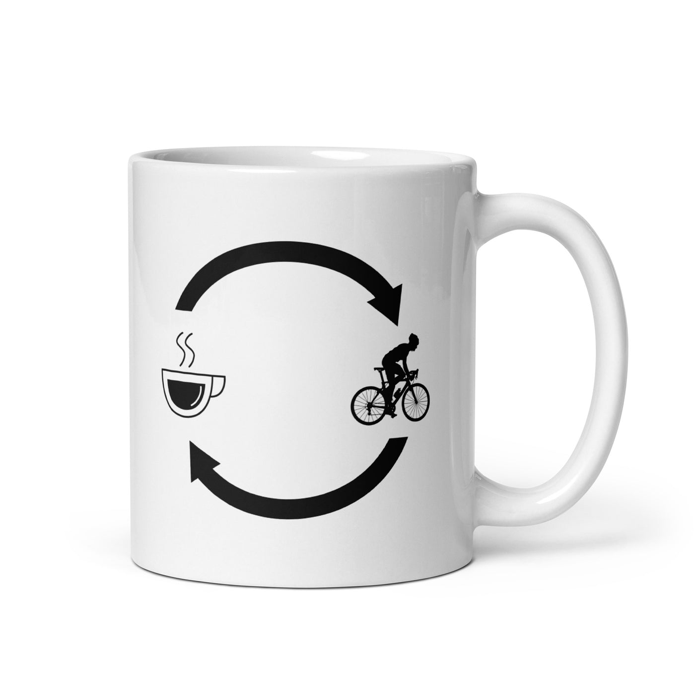 Coffee Loading Arrows And Cycling 1 - Tasse fahrrad