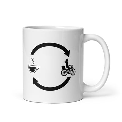 Coffee Loading Arrows And Cycling 2 - Tasse fahrrad