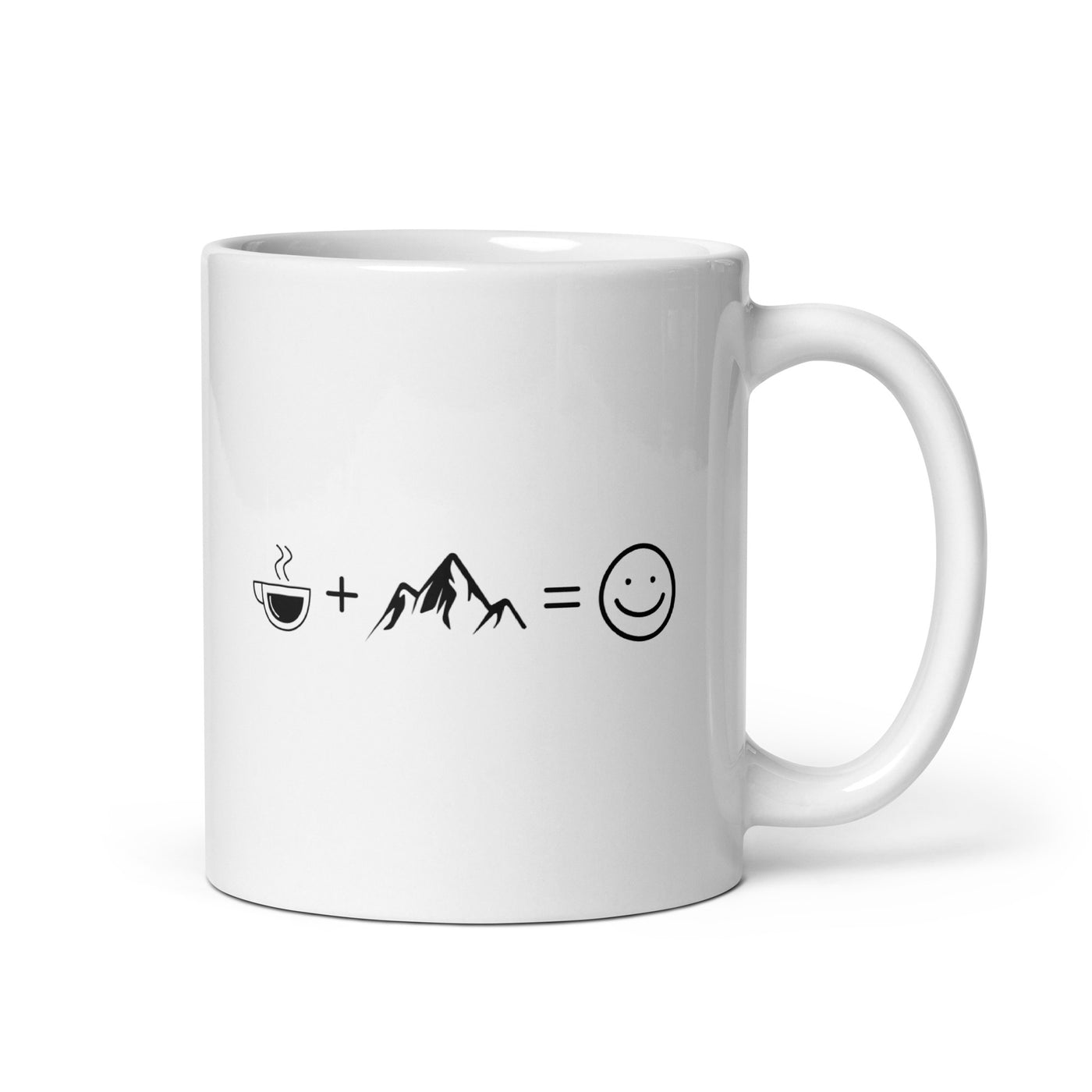 Coffee Smile Face And Mountain - Tasse berge