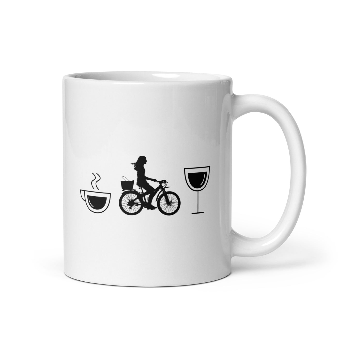 Coffee Wine And Cycling - Tasse fahrrad