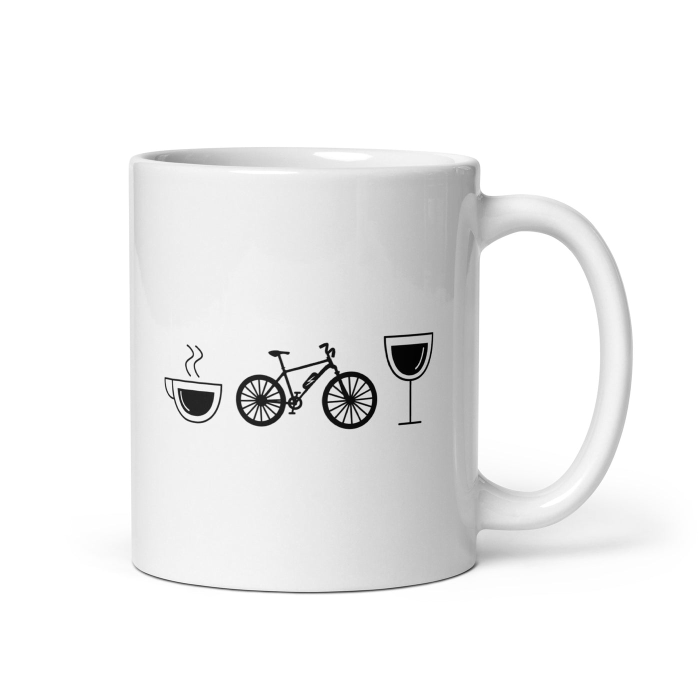 Coffee Wine And Ebike - Tasse e-bike
