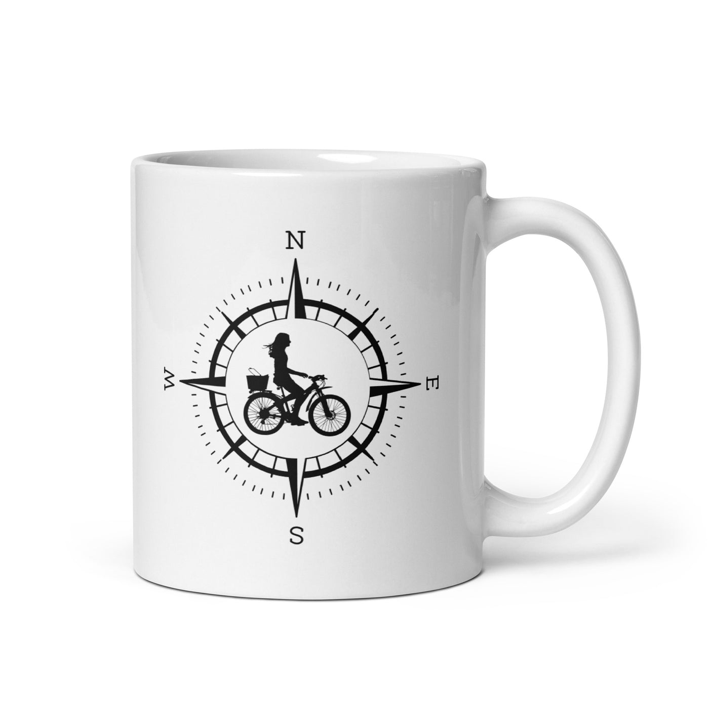 Compass And Cycling - Tasse fahrrad