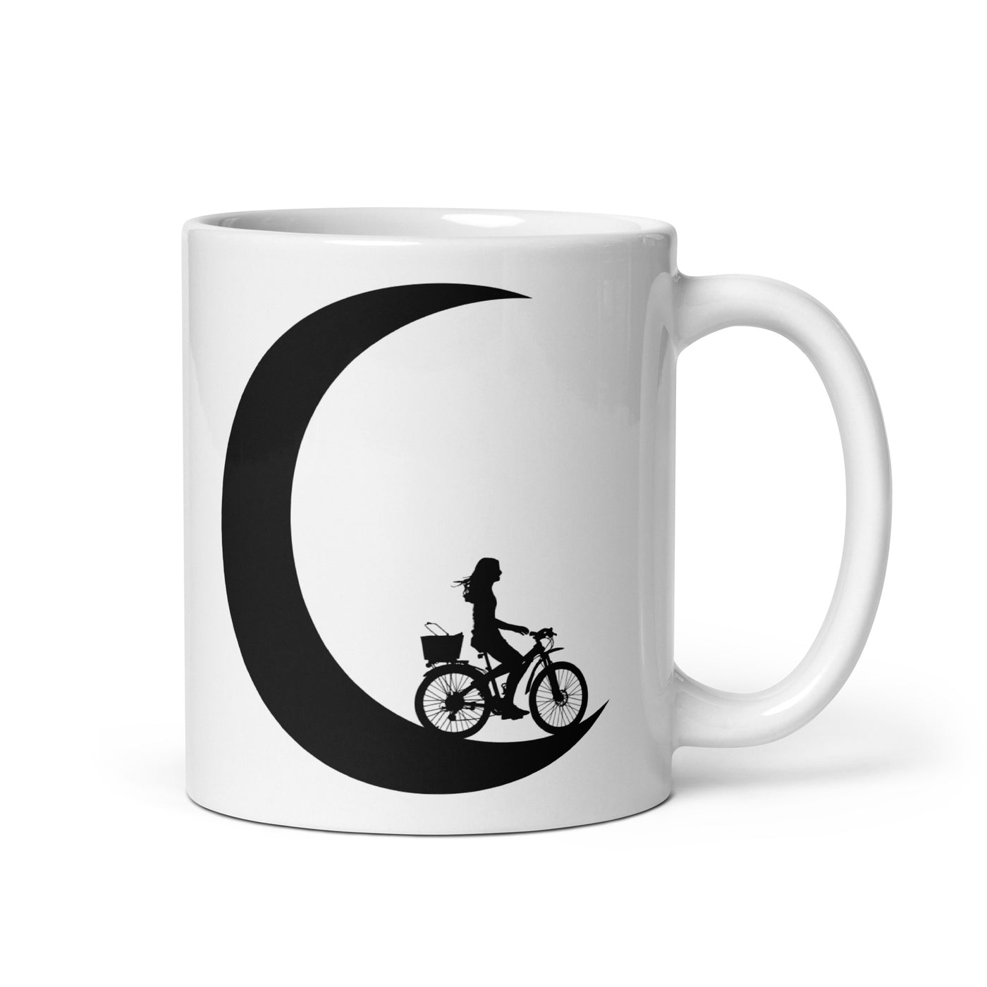 Crescent Moon - Female Cycling - Tasse fahrrad