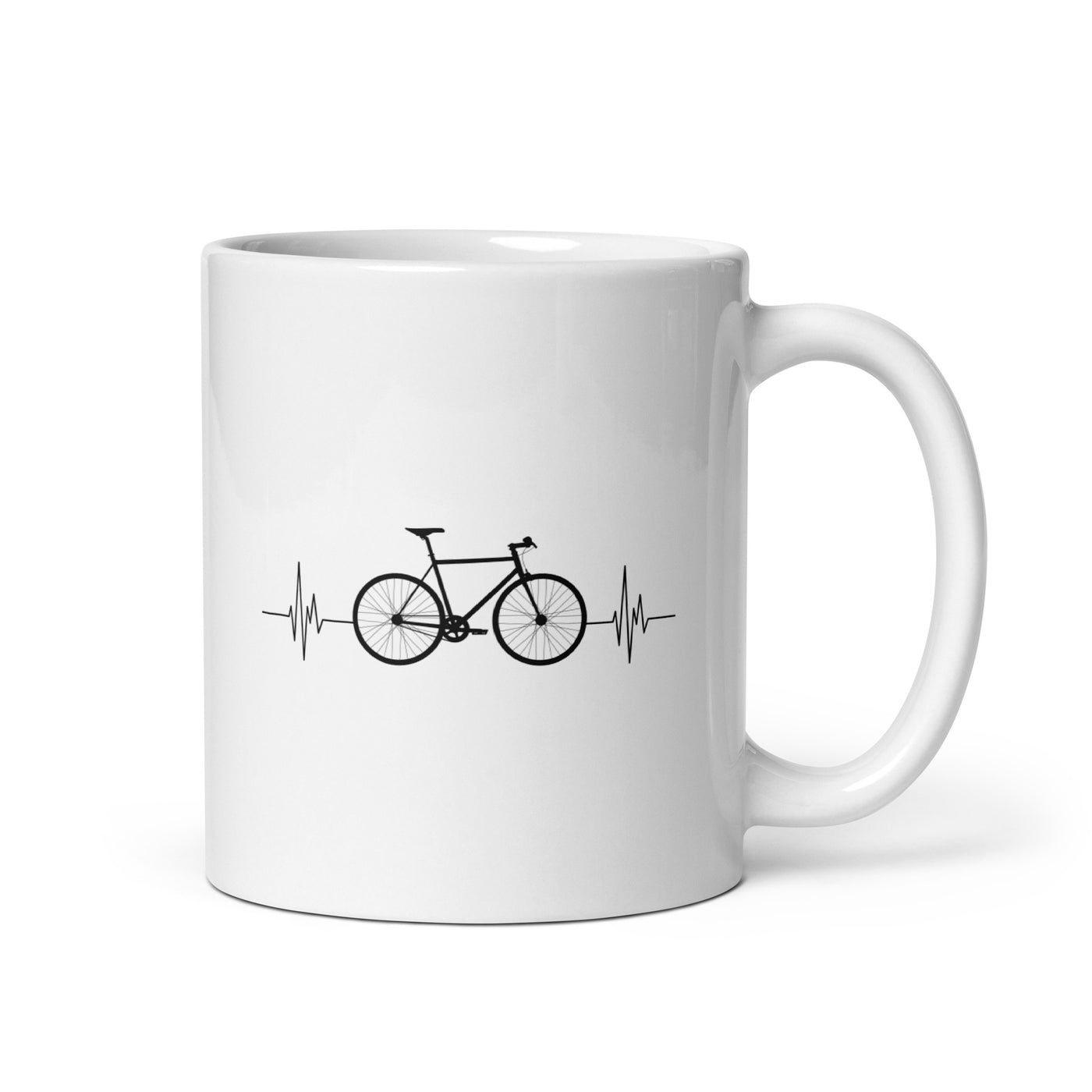 Fahrrad Herzschlag - Tasse fahrrad mountainbike