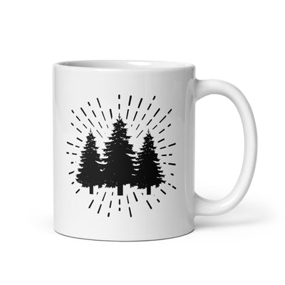 Firework And Tree - Tasse camping