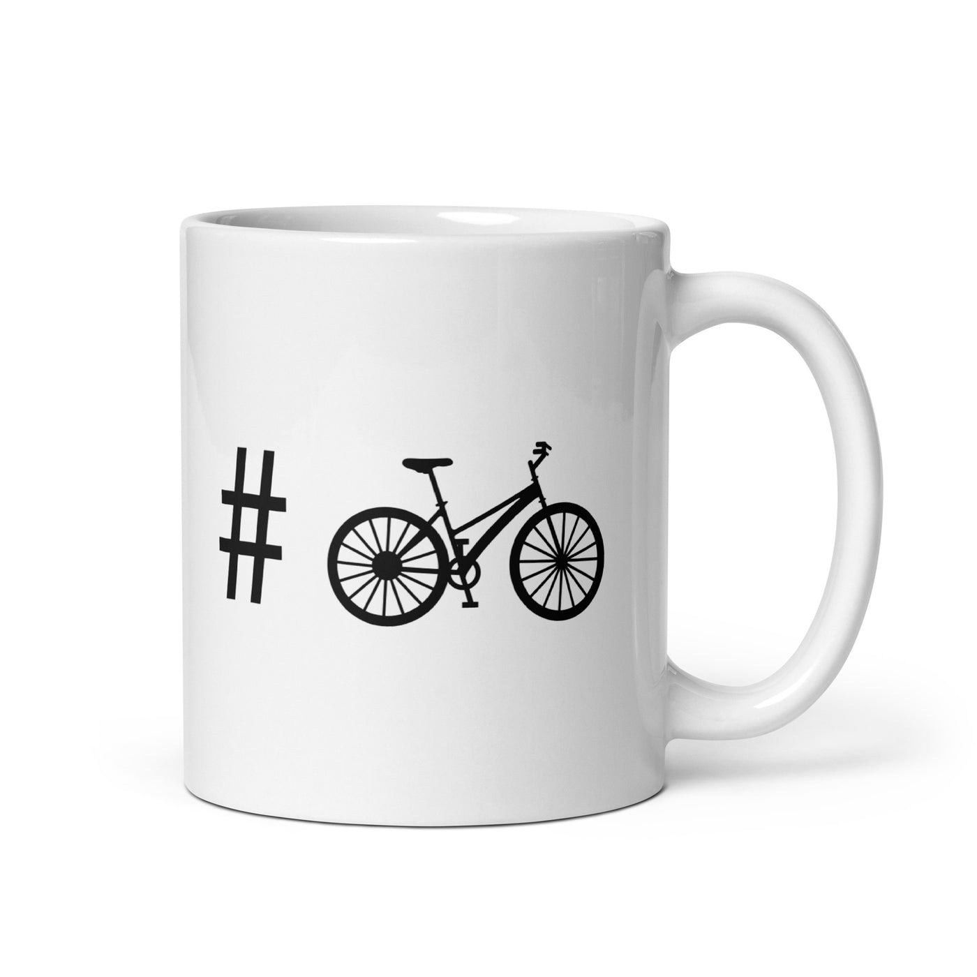 Hashtag - Cycling - Tasse fahrrad