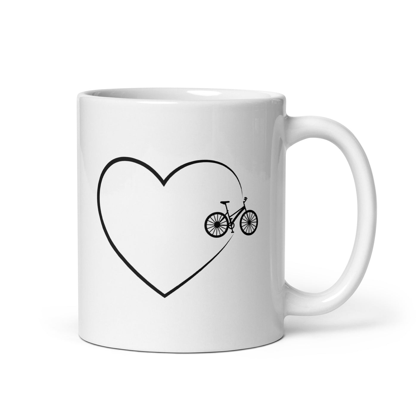 Heart 2 And Bicycle - Tasse fahrrad