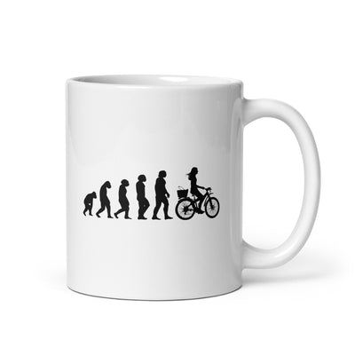 Evolution And Cycling - Tasse fahrrad