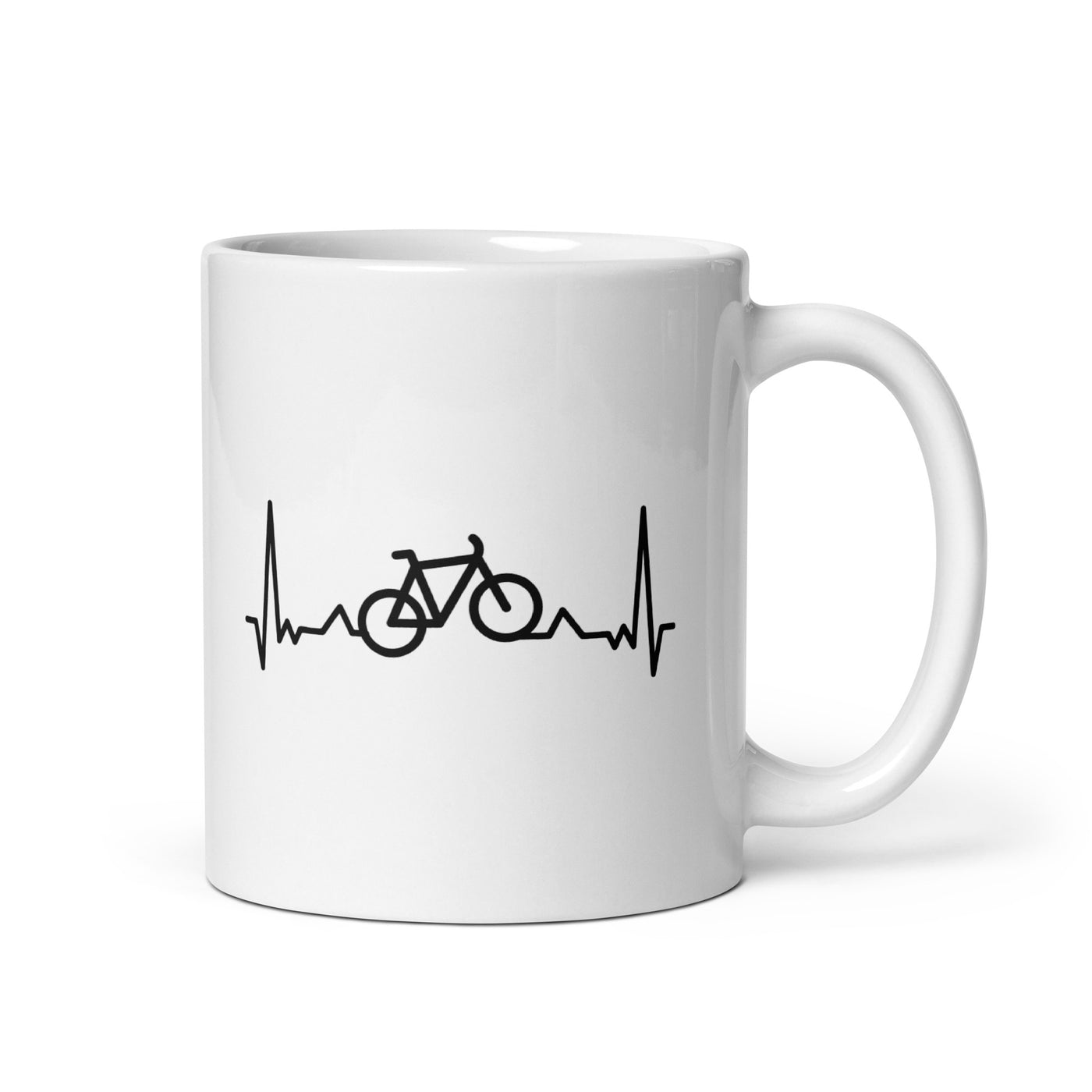 Herzschlag Fahrrad - Tasse fahrrad