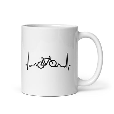 Herzschlag Fahrrad - Tasse fahrrad