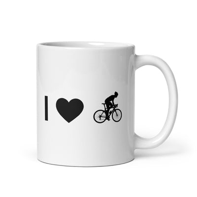 I Heart And Guy Cycling - Tasse fahrrad