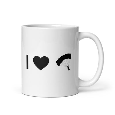 I Heart And Paragliding - Tasse berge