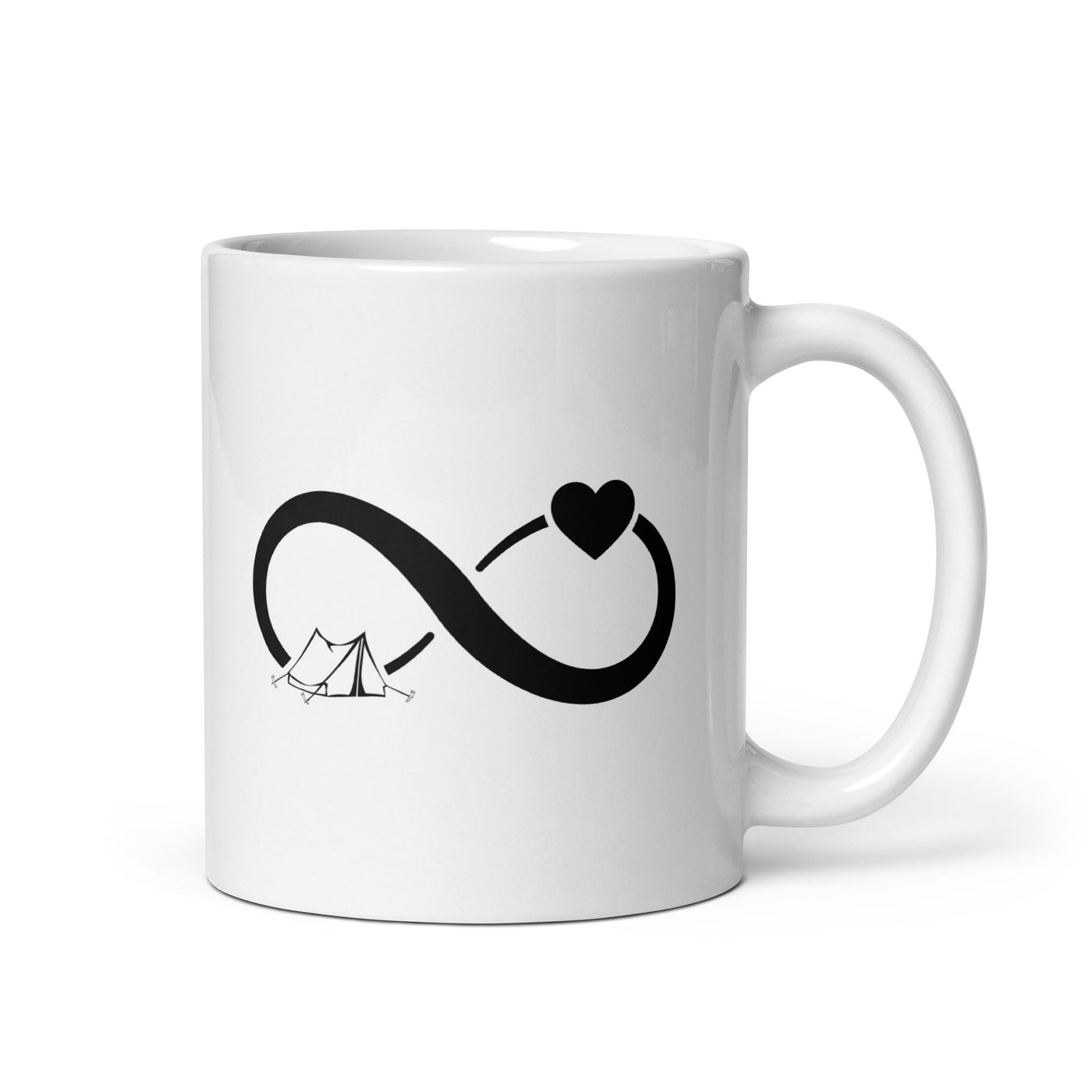 Infinity Heart And Camping 1 - Tasse camping