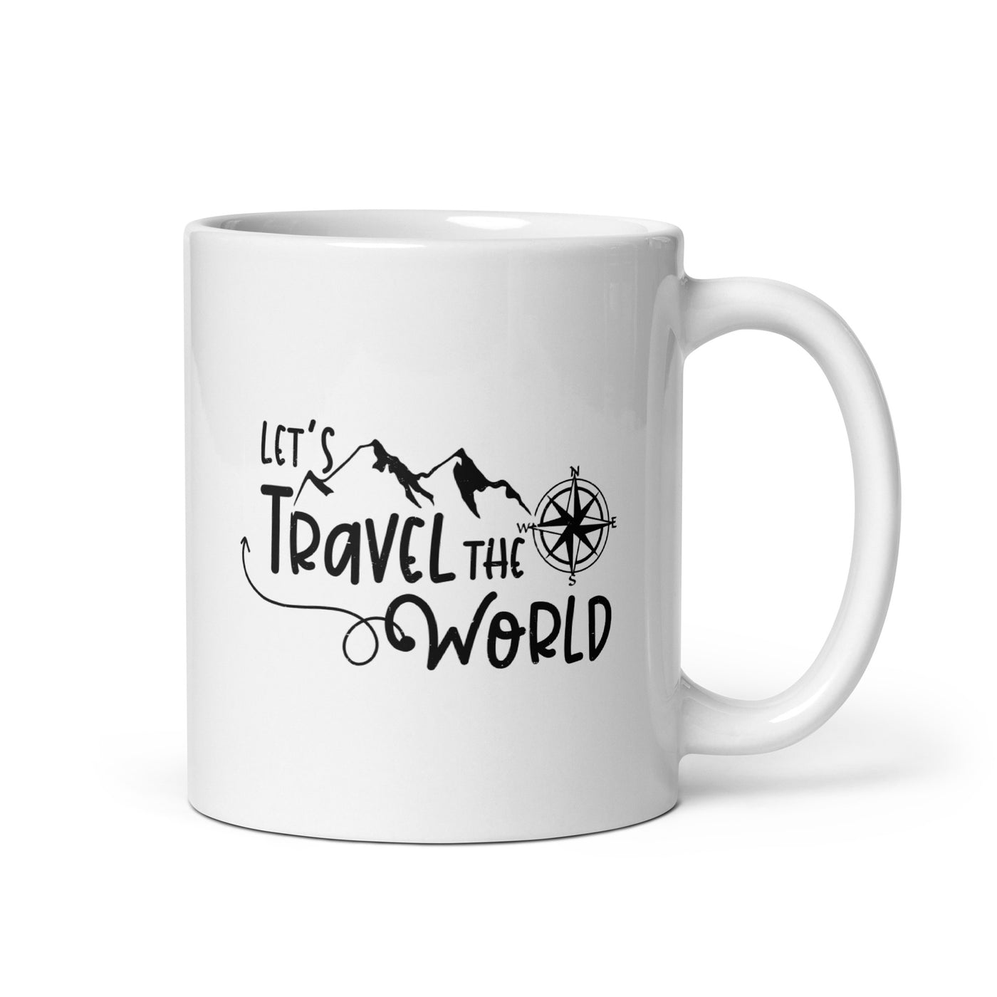 Lets Travel The World - Tasse camping