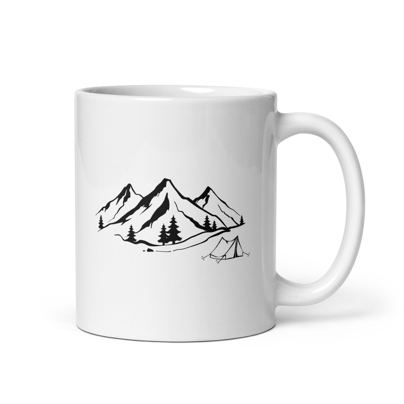 Mountain 1 And Camping - Tasse camping