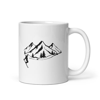 Mountain 1 And Skiing - Tasse ski