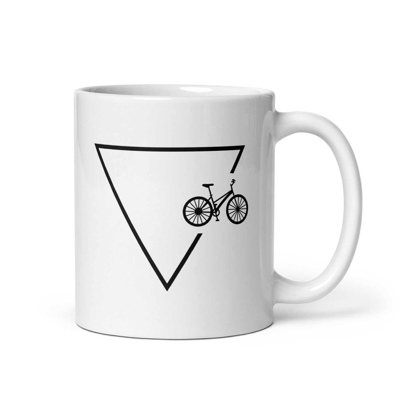 Triangle 1 And Bicycle - Tasse fahrrad